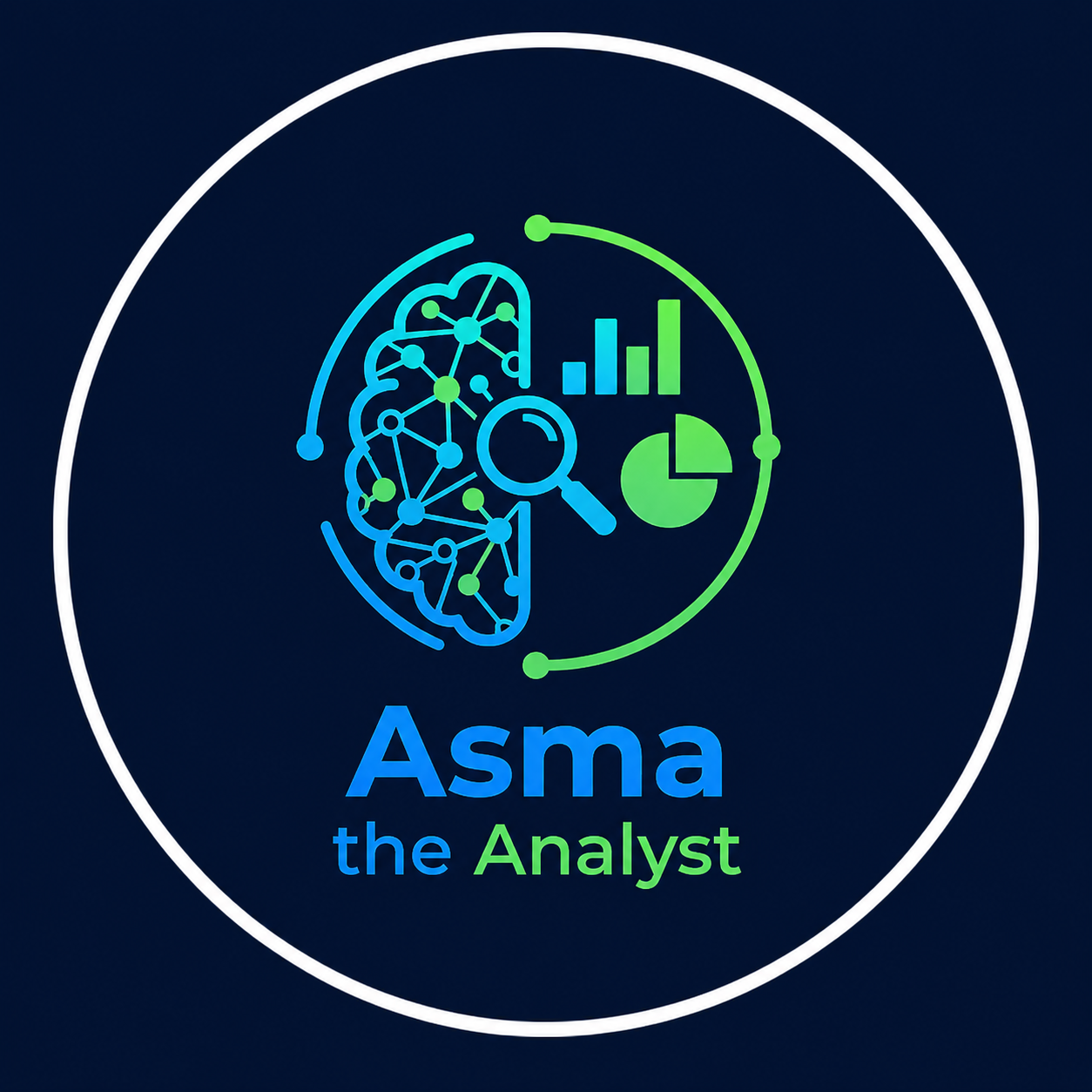 ASMA THE ANALYST logo